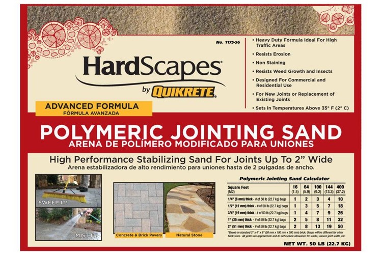 POLYMRC JOINT SAND 50LB 90SF H8