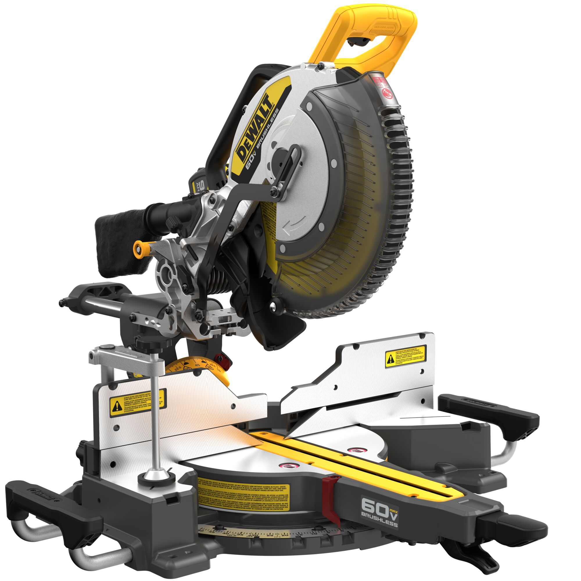 12" 60V SLIDING MITER SAW KIT q1