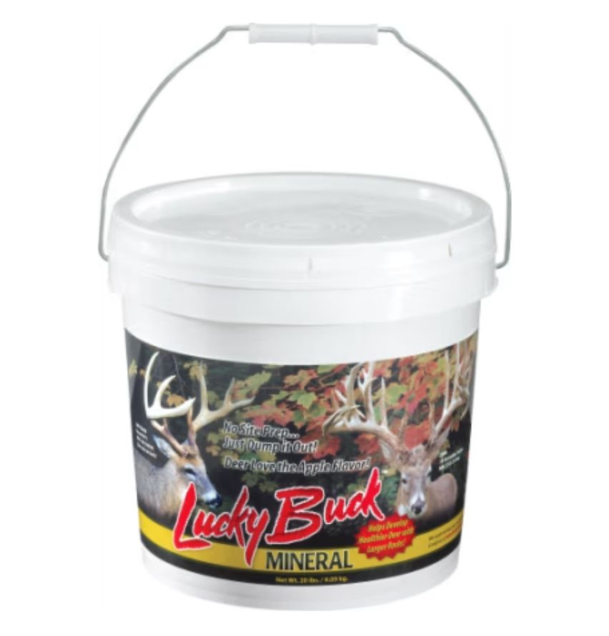 20LB LUCKY BUCK MINERAL DEER