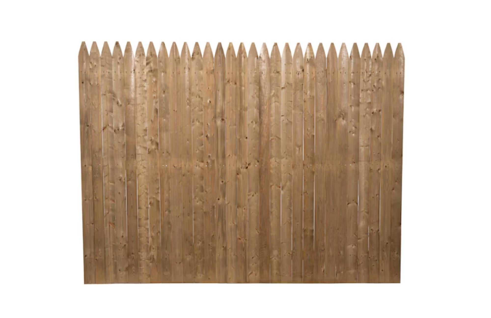 RUSTIC STOCKADE 6'X8' NATURAL