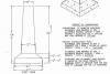54" PRECAST PORCH/DECK PIERS