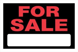 FOR SALE SIGN