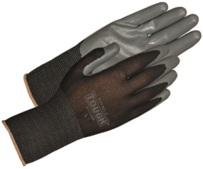 LG BLACK NITRILE TOUGH GLOVE