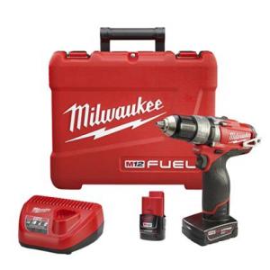 M12 1/2" HAMMER DRILL KIT W/2 BA