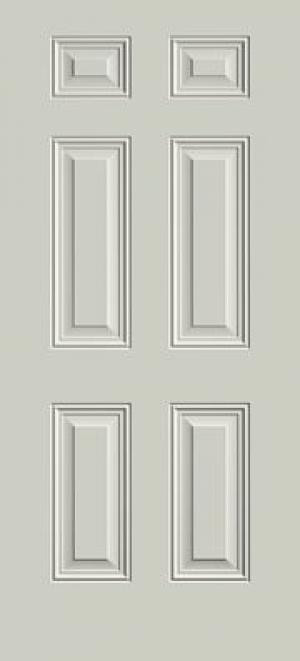 32 RH 6-PANEL FIRE DOOR W/SPRING