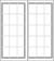 PATIO DR WHT 6068 #3200 LH XO