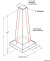 54" PRECAST PORCH/DECK PIERS n