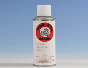 WILD HOG TOUCH UP SPRAY BLACK d