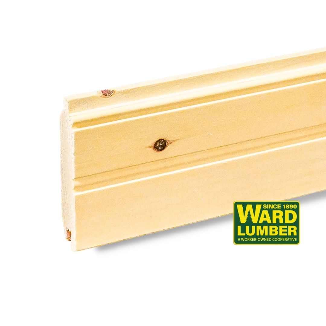 1 X 4 ECB/V-JOINT PREM PINE R/Ln